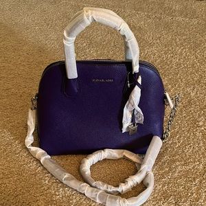 NWT Michael Kors Large Dome Satchel Handbag